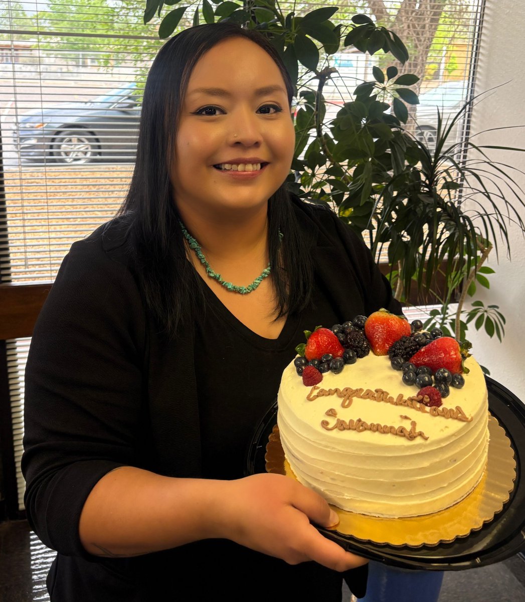AILCinc's tweet photo. Congratulations to our very own Savannah Lee on her promotion to Operations Manager with the American Indian Law Center.

Savannah has been with AILC since August 2022. https://t.co/7NNRpWlEff