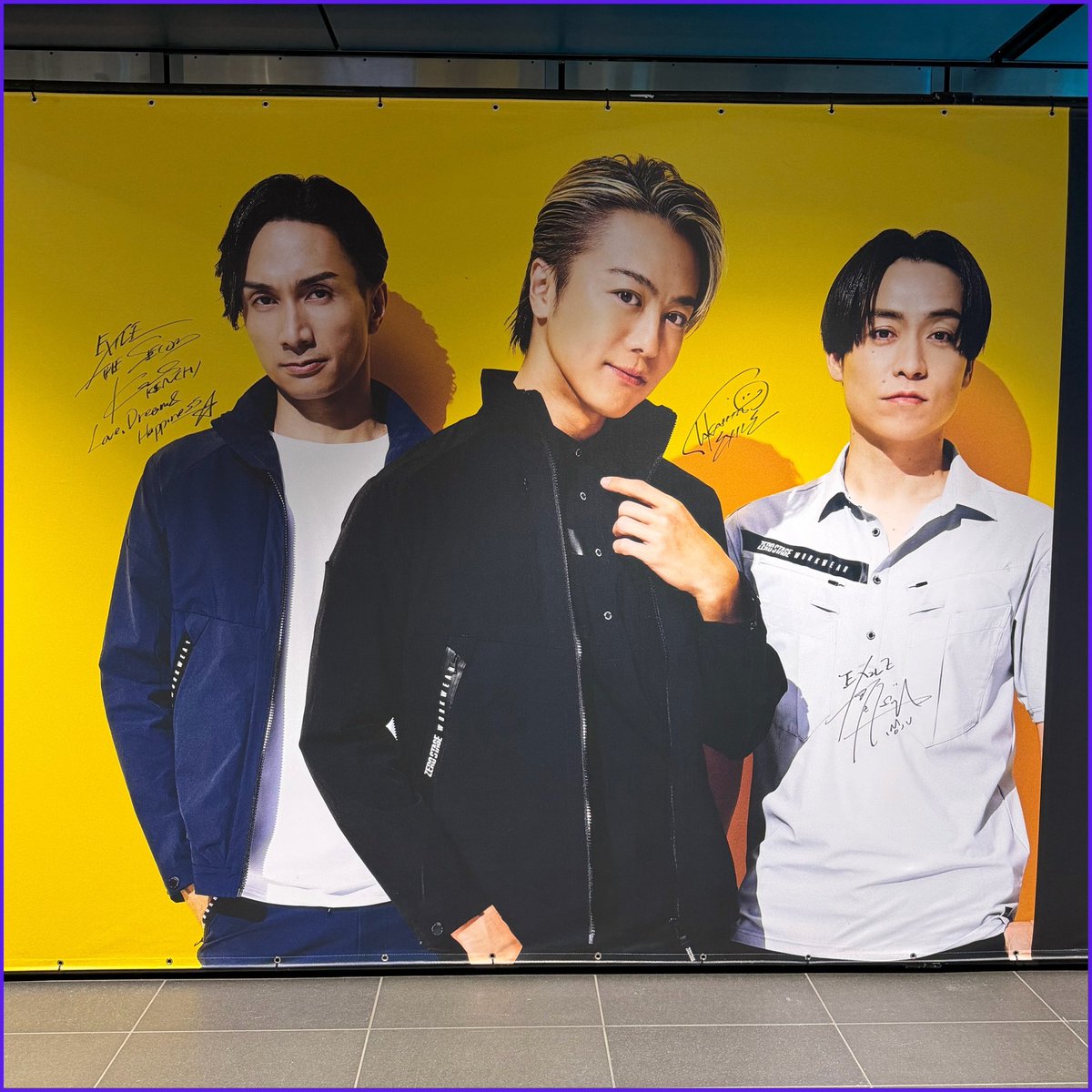 ZERO-STAGE EXHIBITIONにて。 こちらのサインは前回の発表会の時に、3