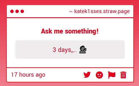 kate •.° tweet media