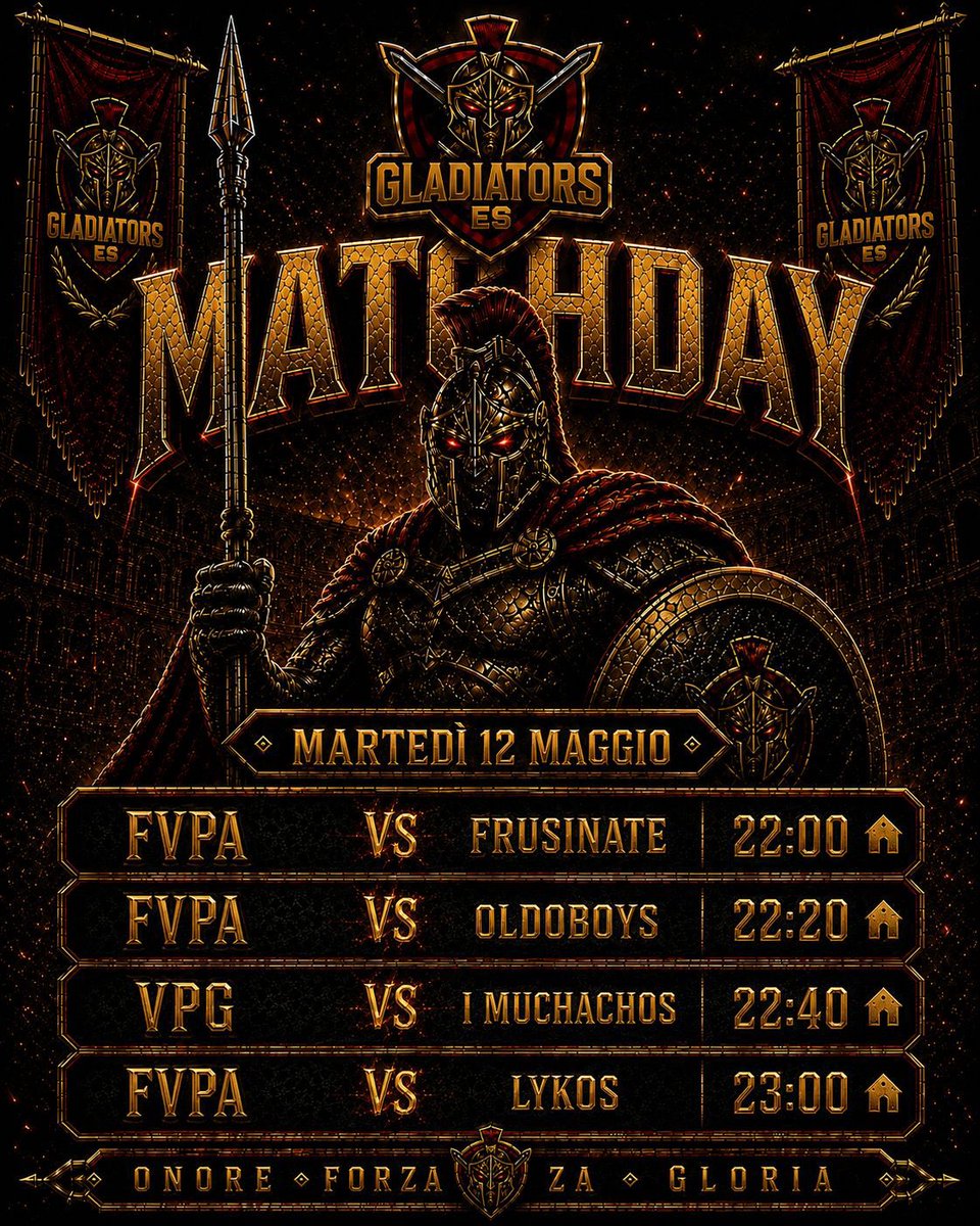 GladiatorsES tweet media