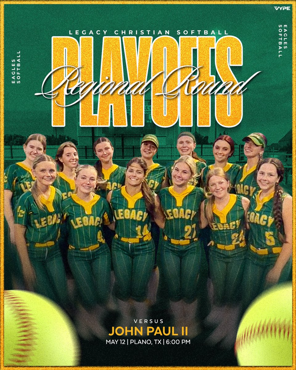 LCAfrisco's tweet photo. GAME DAY 🦅🥎
🟢 Regional Playoffs
🆚 John Paul II
📍Plano, TX
⏰ 6:00 PM

Let's Go Lady Eagles! https://t.co/9W992a1xNE
