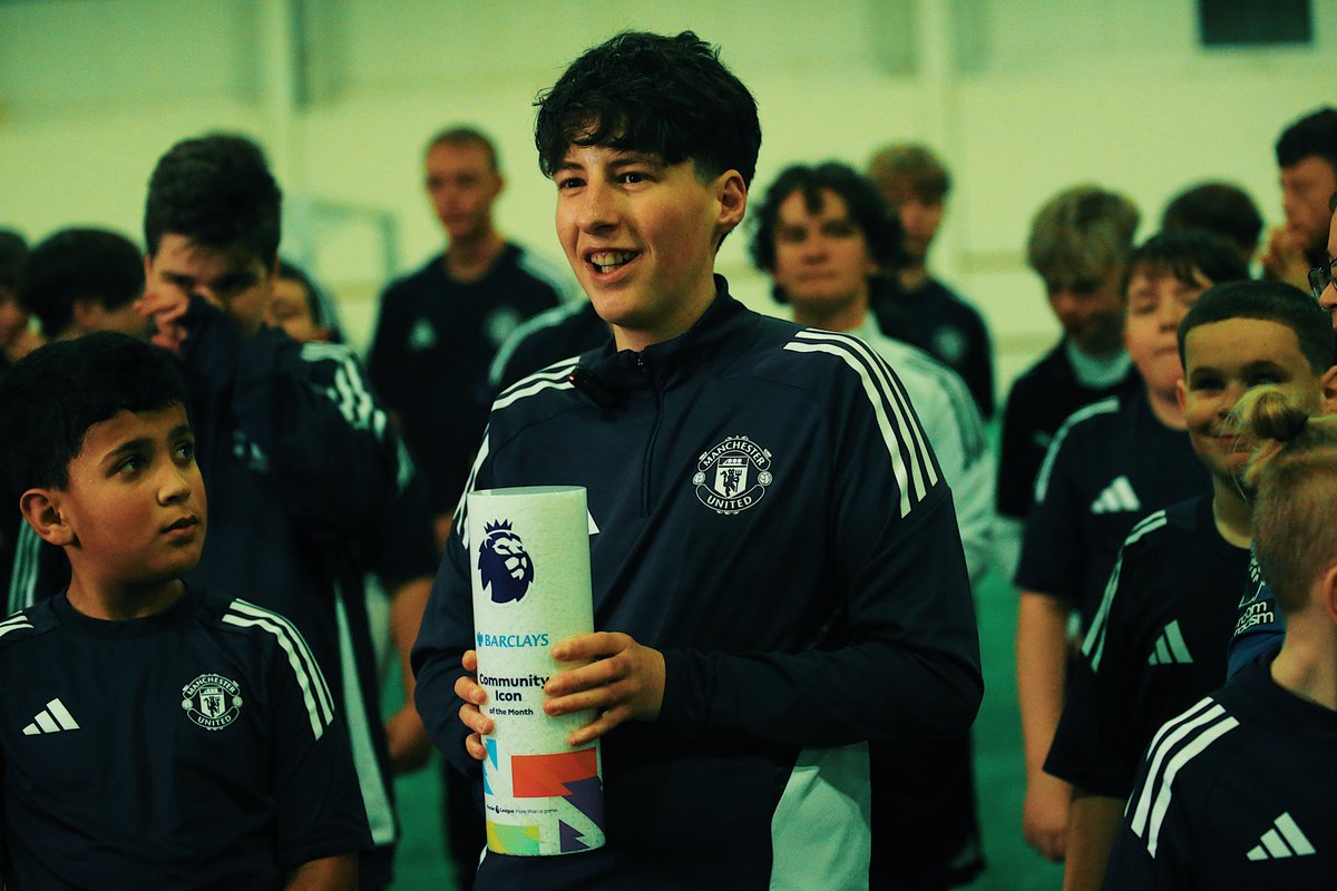 Manchester United Foundation tweet media