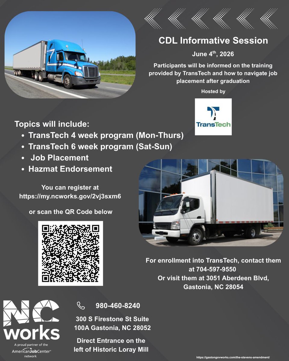 NCWorksGastonCounty tweet media