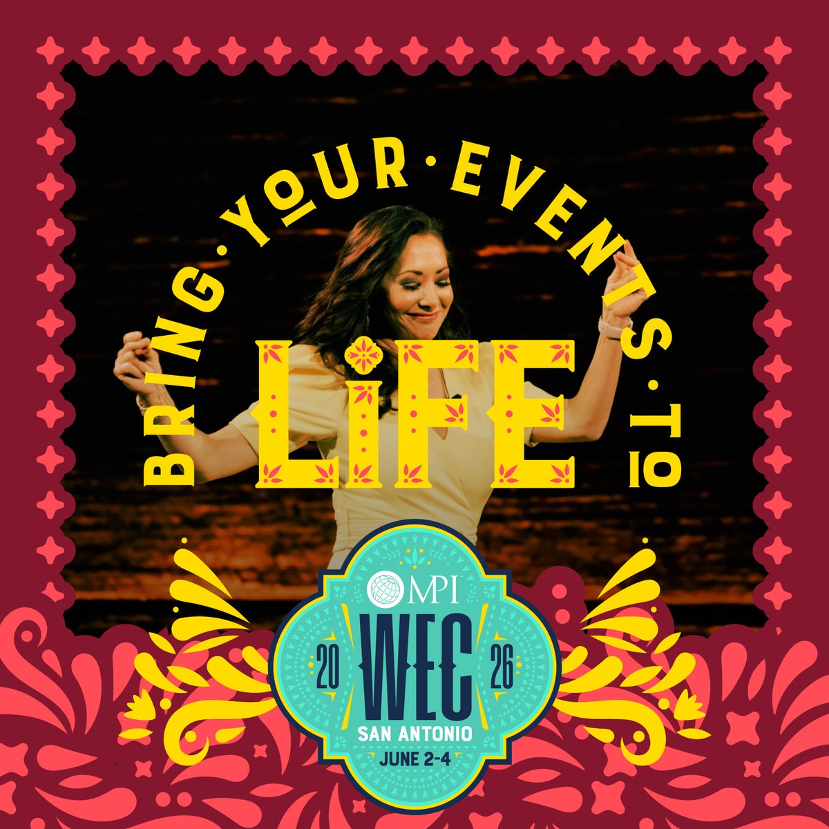 Indiana_MPI's tweet photo. WEC is more than a conference. It is a Festival of Ideas.

Discover forward-thinking strategies, real-world solutions and the partnerships that power the future of the meeting and event industry. 

Learn More and Register: https://t.co/0LWnRiZyde 

#WECSanAntonio #WEC26 https://t.co/cDSU3H6dCx