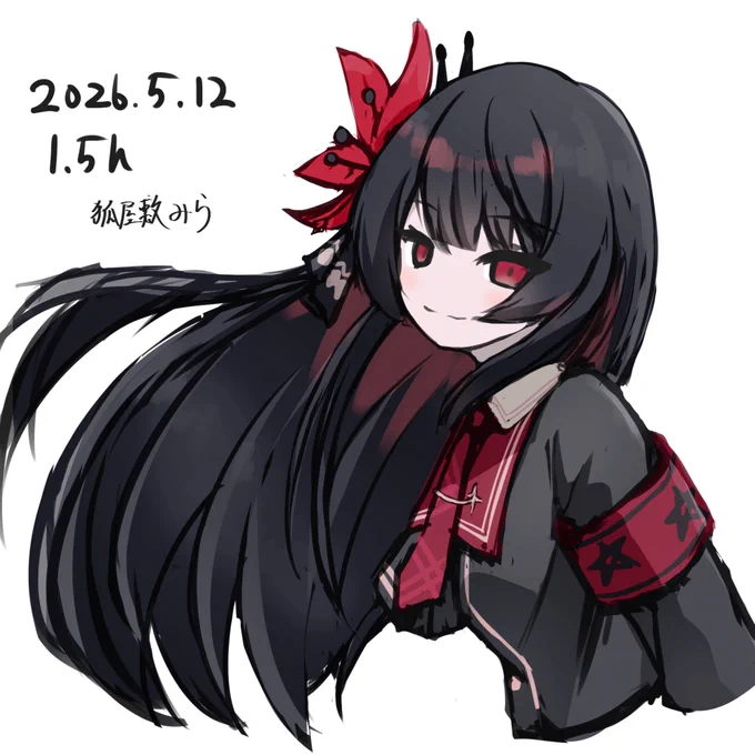 ヒロちゃんワンドロ(1.5ドロ)しました #まのさば二次創作