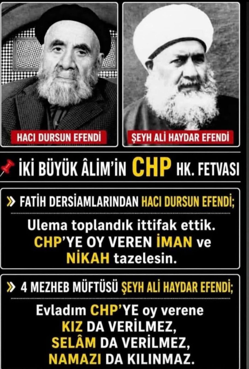 pkz_55's tweet photo. Alimler zamanında CHP’yi çözmüşler.

Allah rahmet eylesin her birine🤲 https://t.co/L7FfNqB9cz