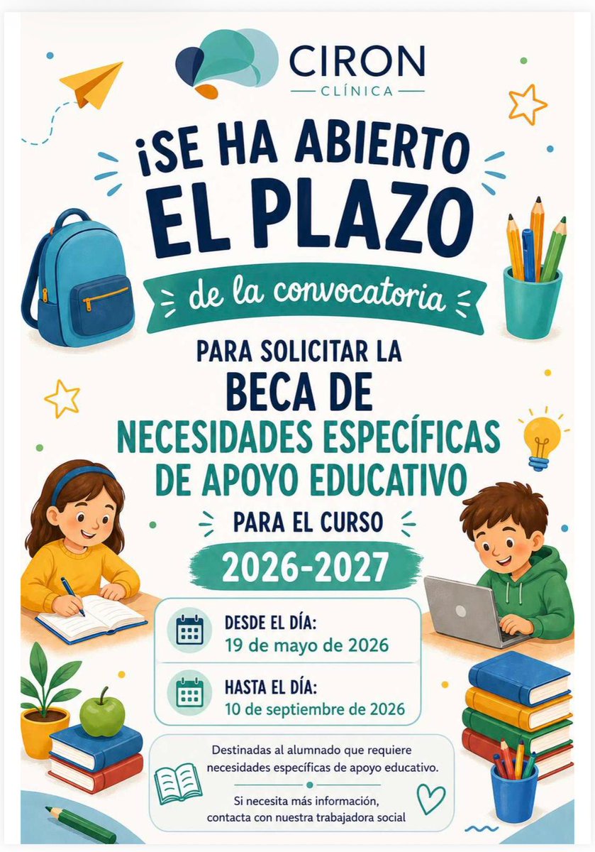 cir_on's tweet photo. #Becas #cironrehabilitación https://t.co/lwO7IGJVRX