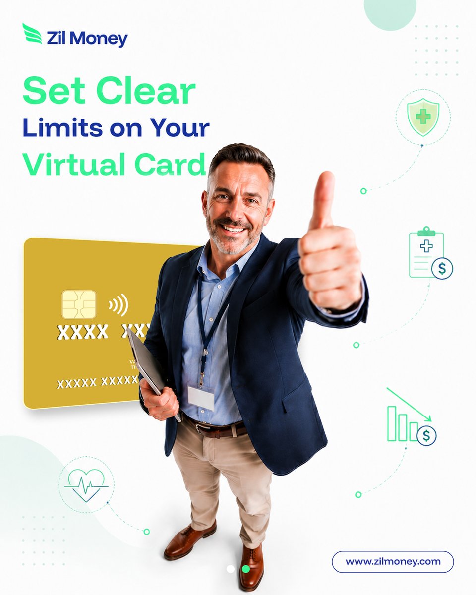 ZilMoney's tweet photo. Keep your cash flow safe from extra charges by using a strict medical vendor virtual card.  Zil Money gives you the power to set firm spending limits for every supplier.   

Learn more: https://t.co/202wV4occU

#MedicalVendorPayments #VirtualCard #ExpenseControl #SMBFinance #PaymentSolutions #VendorPayments #BusinessPayments #SpendingLimits #FinancialControl #MedicalPayments