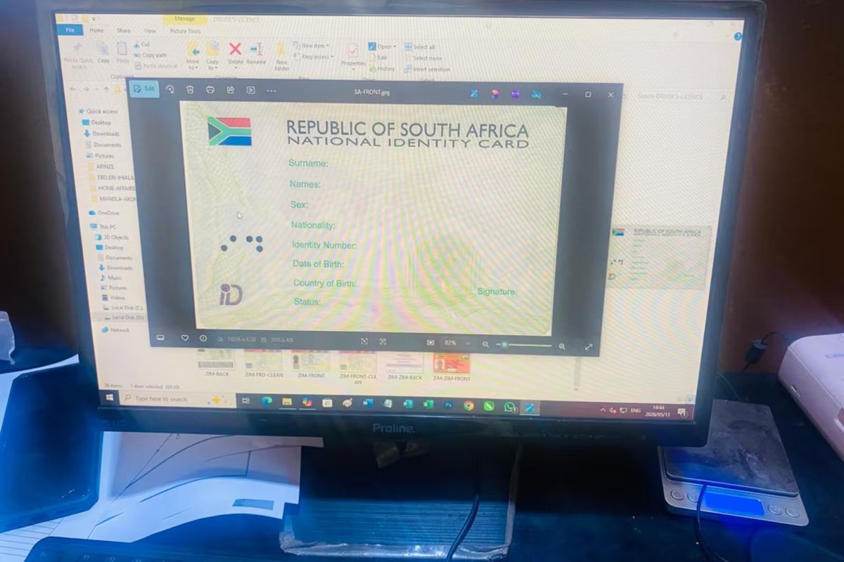 TimesLIVE's tweet photo. A tip-off from the department of human settlement led to the discovery.
https://t.co/qCwnT6HSQb https://t.co/2DXB6A8DJq