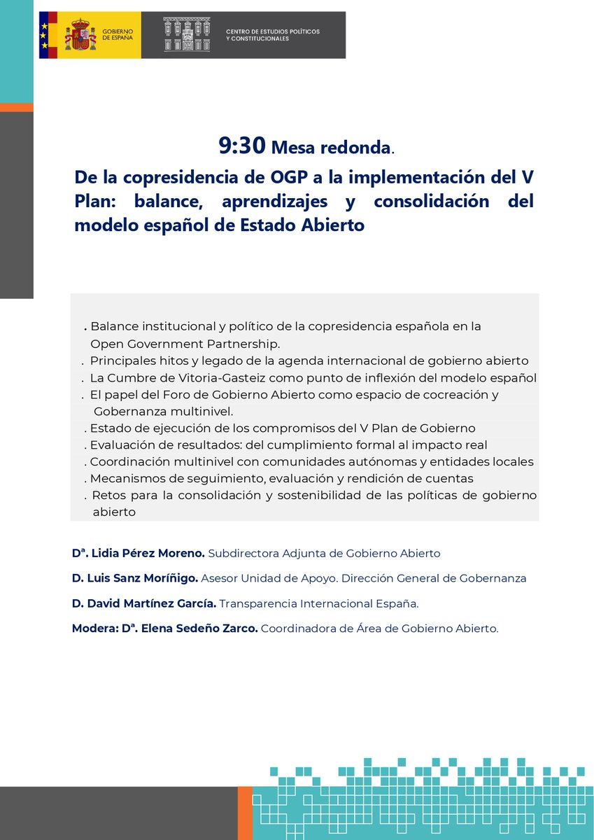Centro de Estudios Políticos y Constitucionales tweet media