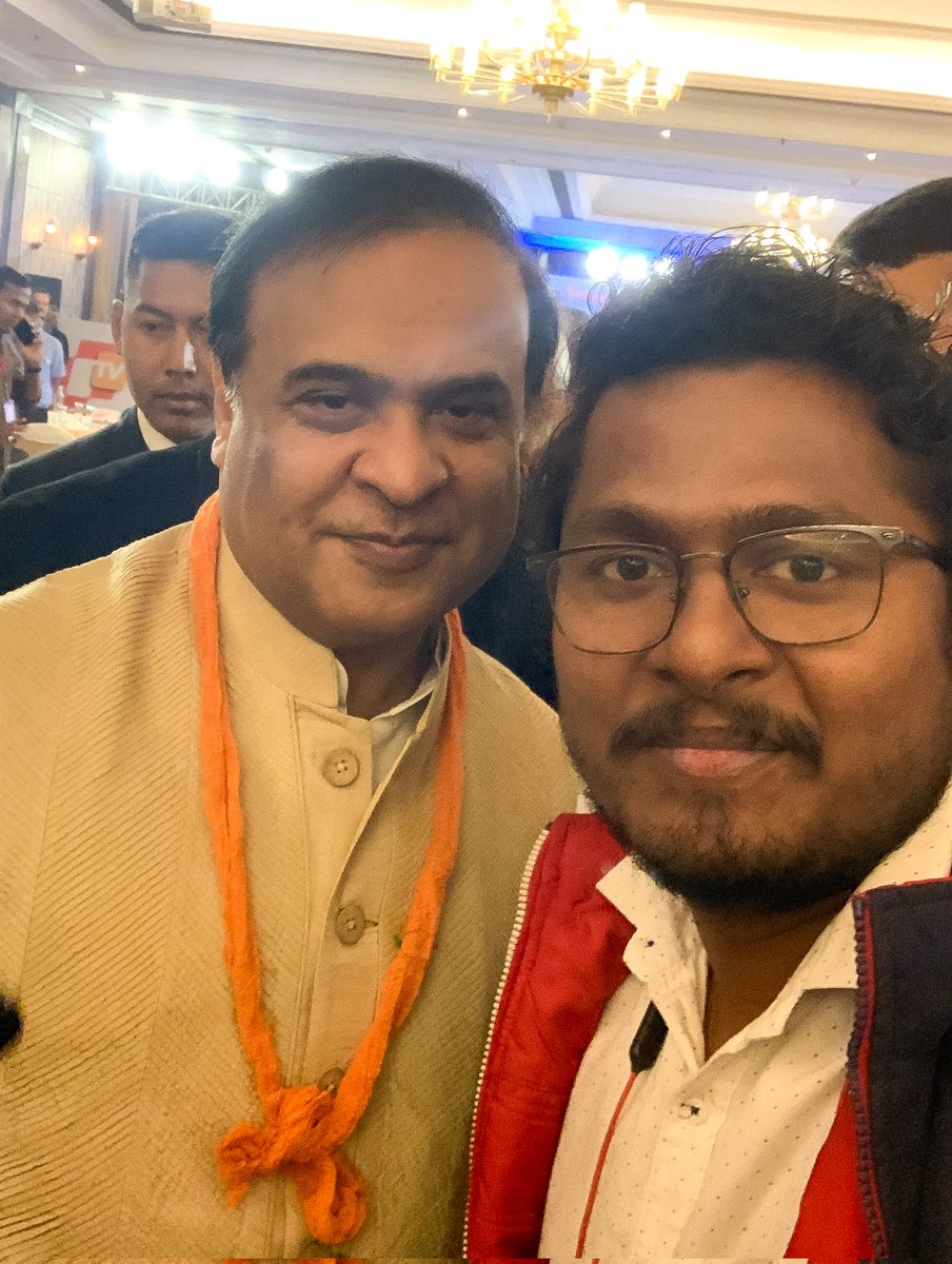 RakeshKumarRoul's tweet photo. Congratulations Chief Minister Assam Himanta Biswa Sarma 
@himantabiswa https://t.co/kcWDyfZErw