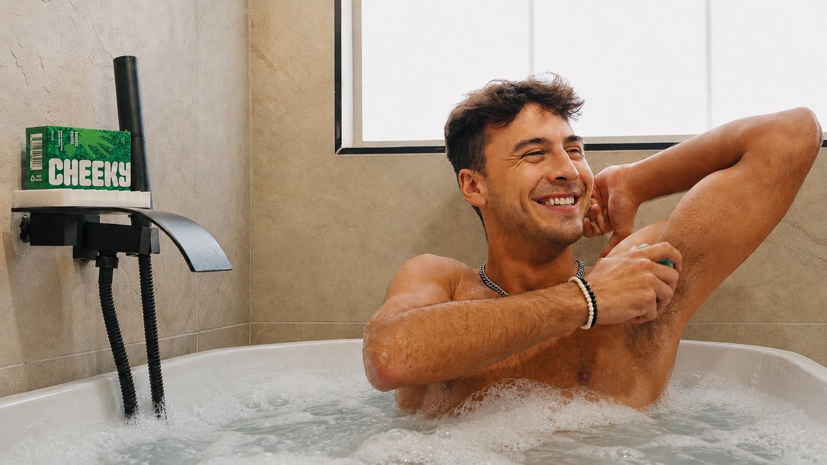 DignitasFN's tweet photo. Bucke’s biceps have a skincare routine now thanks to @use_cheeky 🧼

Use code “DIGNITAS” at checkout for 10% off https://t.co/BlbKGIjmBS