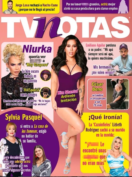 _lakimi_'s tweet photo. Kim Shantal, portada en la revista #TvNotas de esta semana 😎💅
Se publicaron estas dos portadas, no se cual será la impresa.
#lamansionvip #lamansiónvip https://t.co/mJGthhbSpF