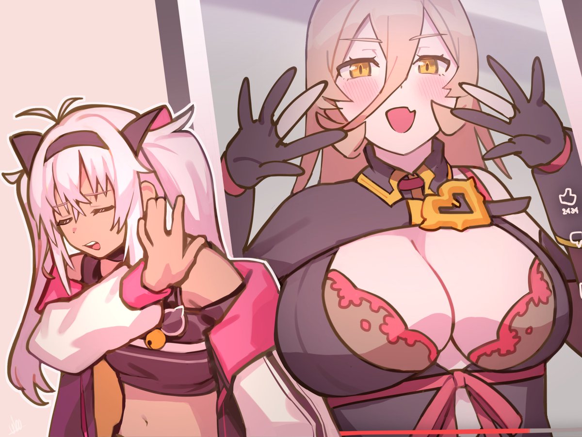 ニュイ・ソシエール 「#マオのお絵描き帳 #ソシ絵ール」|うぼ（UBO）のイラスト