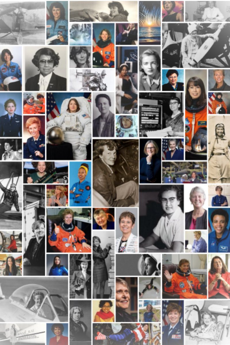 WomeninAero's tweet photo. Today we celebrate National Women in Aerospace Day, honoring the women whose innovation and leadership continue to shape aviation and space exploration. Inspired by Amelia Earhart’s historic solo transatlantic flight, we celebrate the trailblazers advancing aerospace every day. https://t.co/kYm8ZtVTt2