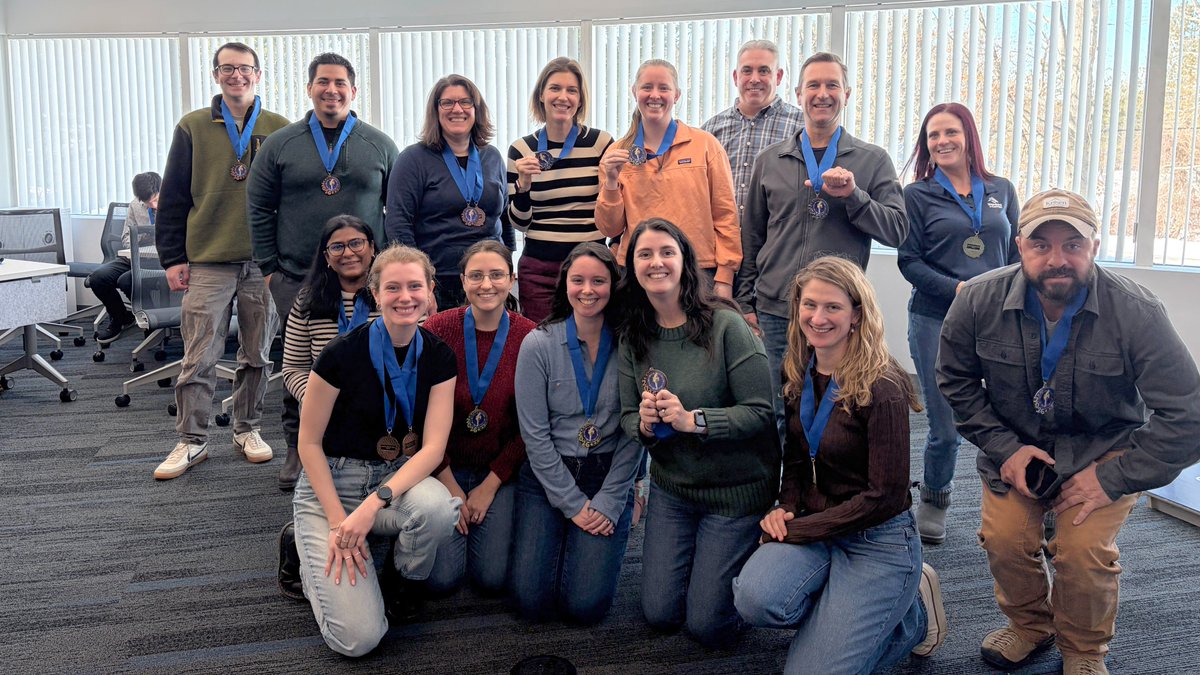 woodardcurran's tweet photo. Our Andover, MA office kicked off their inaugural Office Olympic Games with teams competing across two weeks of creative challenges. They designed their own flags & anthems, & competed in events ranging from cornhole & shuffleboard to baking, bridge building, & trivia. #LifeAtWC https://t.co/Oe9C7OtjN7