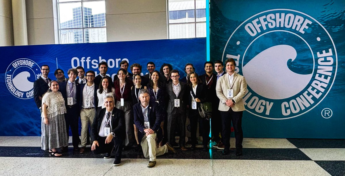 WebbInstitute's tweet photo. Webb Juniors Take on OTC 2026! Our Junior Class recently returned from an incredible trip to the Offshore Technology Conference (OTC) in Houston, Texas! As the maritime industry continues to evolve, Webb remains committed to providing our students with front-row seats to the future of engineering.

From exploring thousands of booths - showcasing everything from advanced solar panels to specialized flanges to attending high-level technical panels, our students gained a firsthand look at the rapidly growing world of #offshore #renewables.

A trip of this magnitude is only possible with expert mentorship. A massive thank you to Professor Rick Royce and Professor Adrian S. Onas for accompanying our juniors and providing their invaluable guidance throughout the conference. Your dedication to bridging the gap between the classroom and the industry makes all the difference!

Providing these opportunities ensures our students are ready to lead the next generation of maritime innovation. We are so proud of our Juniors for representing Webb on the global stage!

#WebbInstitute #OTC2026 #OffshoreTechnology #RenewableEnergy #MaritimeEngineering #FutureEngineers #JuniorYear #Engineering #Education