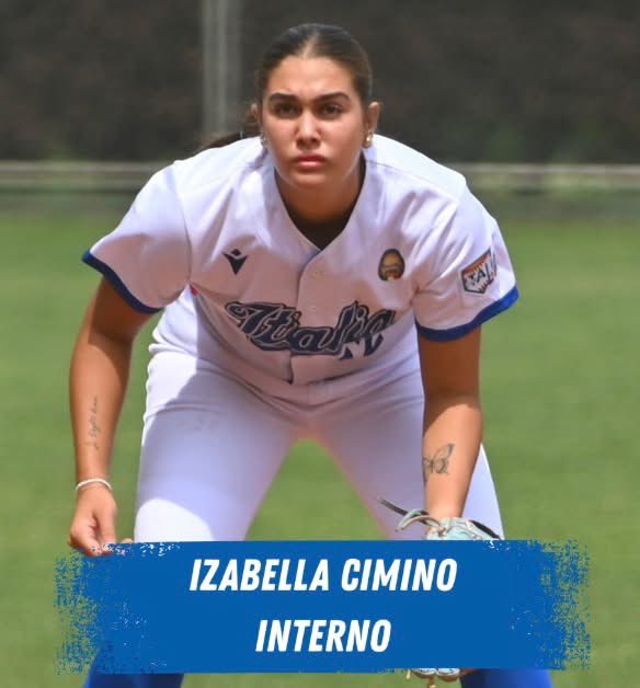 IABF5's tweet photo. Congratulations to IABF Scholarship Recipient Izabella Cimino on being called to the Italy Women’s Elite Softball National Team for the opening phase of the 2026/2027 Women’s Softball World Cup in Prague this June! https://t.co/PICubg7yWu