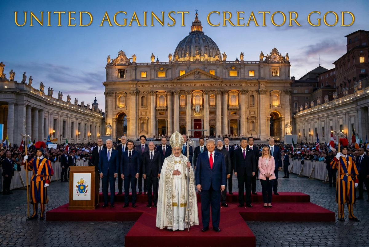 GodSabbathTruth's tweet photo. United Against God, by @GodSabbathTruth https://t.co/3MWsilvH1T https://t.co/ftSh5ybSYP