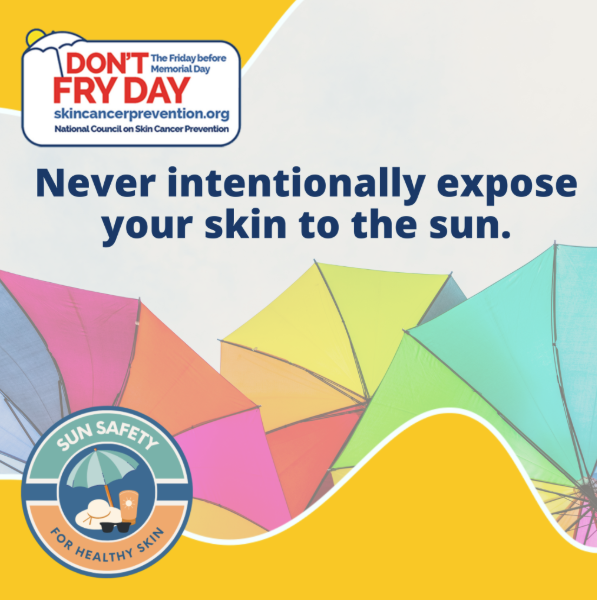 NWSFairbanks's tweet photo. Protect yourself and those you love by reminding them that today (and every day) is #DontFryDay! When you’re outside with your friends and family, remember to always seek shade! Protect your skin and stay cool! https://t.co/wkis2LMx4L