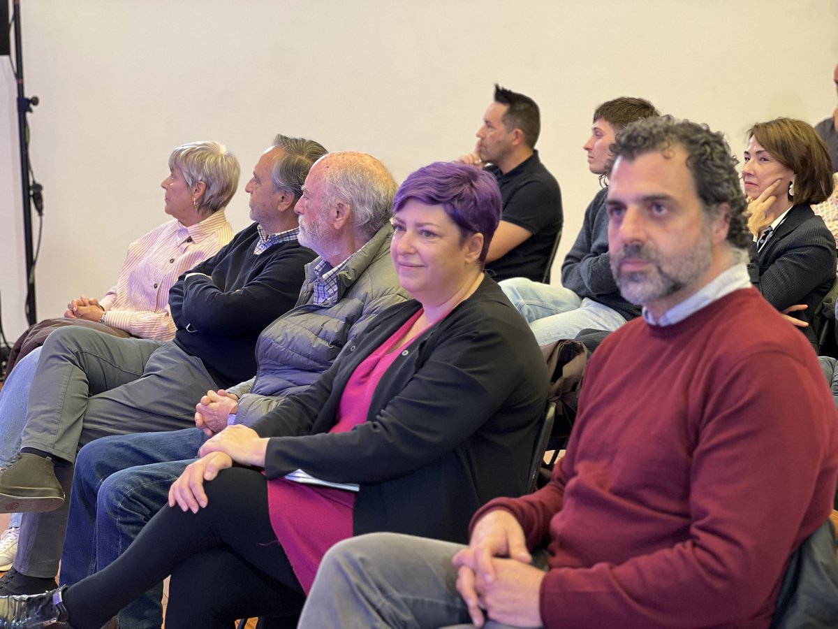 PSEBizkaia's tweet photo. ￼￼✔️@MikelTorresEJGV: “Tuvo una gran trayectoria política, siempre estuvo presente y comprometida, y dejó un gran legado como la @funramonrubial”
@socialistavasco @EGardiazabal 
#LaPolíticaÚtil https://t.co/1HGx63bPPg