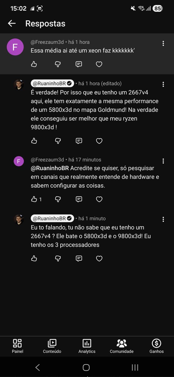 RuaninhoBR - Hardware e Tecnologia tweet media