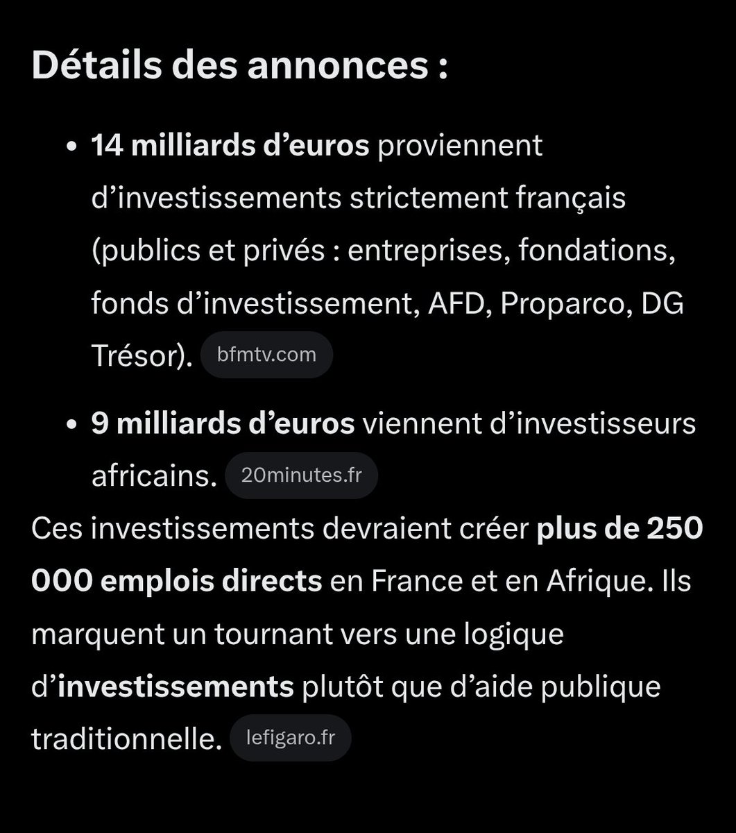 RSelim2004's tweet photo. @ZemmourEric J’ai rencontré des personnes problématiques, mais ton comportement est particulièrement malhonnête. Pour clarifier, voici le détail des investissements français en Afrique : ils ne constituent pas une donation, comme tu l’as laissé entendre. https://t.co/ti0eaFOeGP