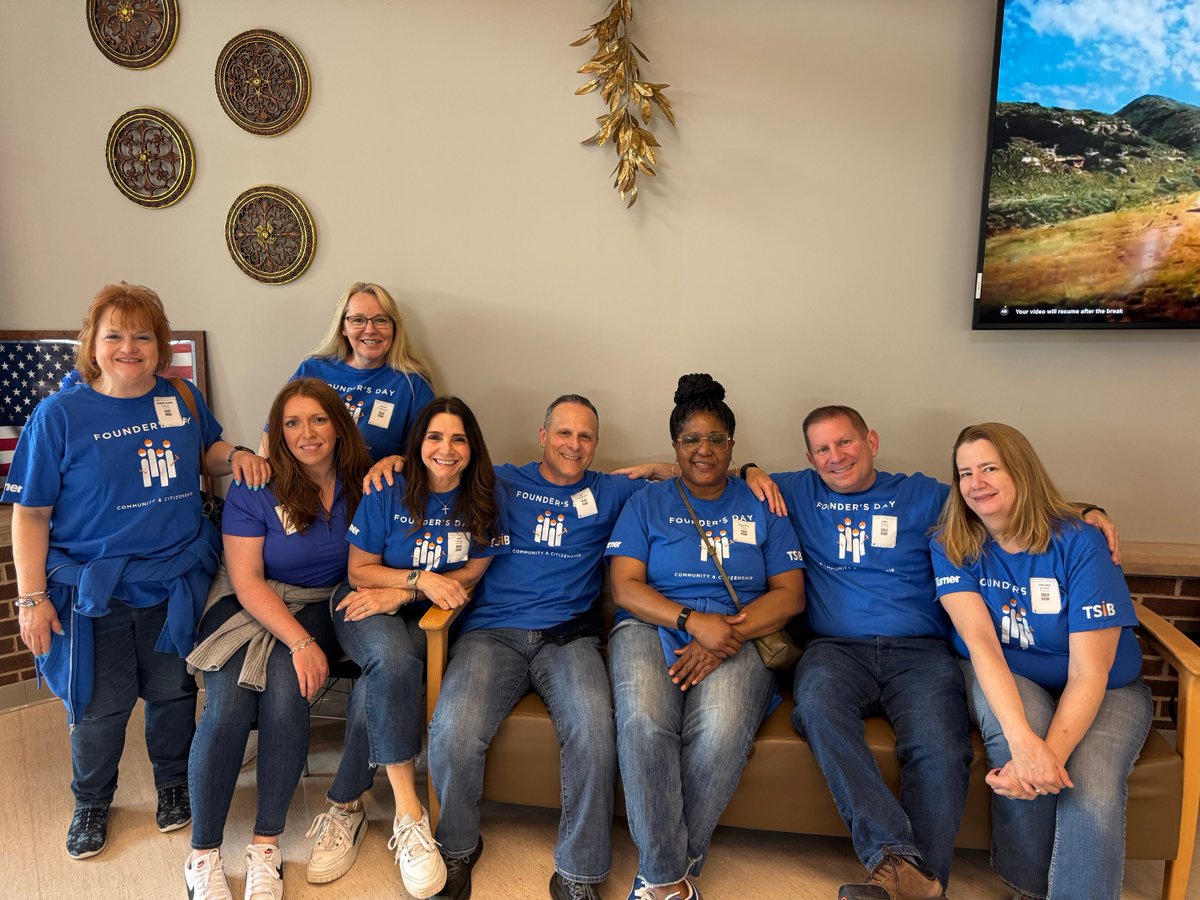 TSIBinc's tweet photo. TSIB employees recently participated in volunteer opportunities in the communities around our offices. Our NJ office volunteered at the Paramus Veterans Memorial Home, where employees served brunch to veterans, spent time connecting with residents, and participated in activities and games.
 
Our CT office volunteered at the Lakewood-Trumbull YMCA’s Camp Tepee, helping prepare the outdoor summer camp for upcoming campers by painting picnic tables, planting flowers, and sorting toys and supplies.
 
We’re proud to support our local communities and veterans.
 
#veterans #volunteering #givingback #communityimpact #TSIB
