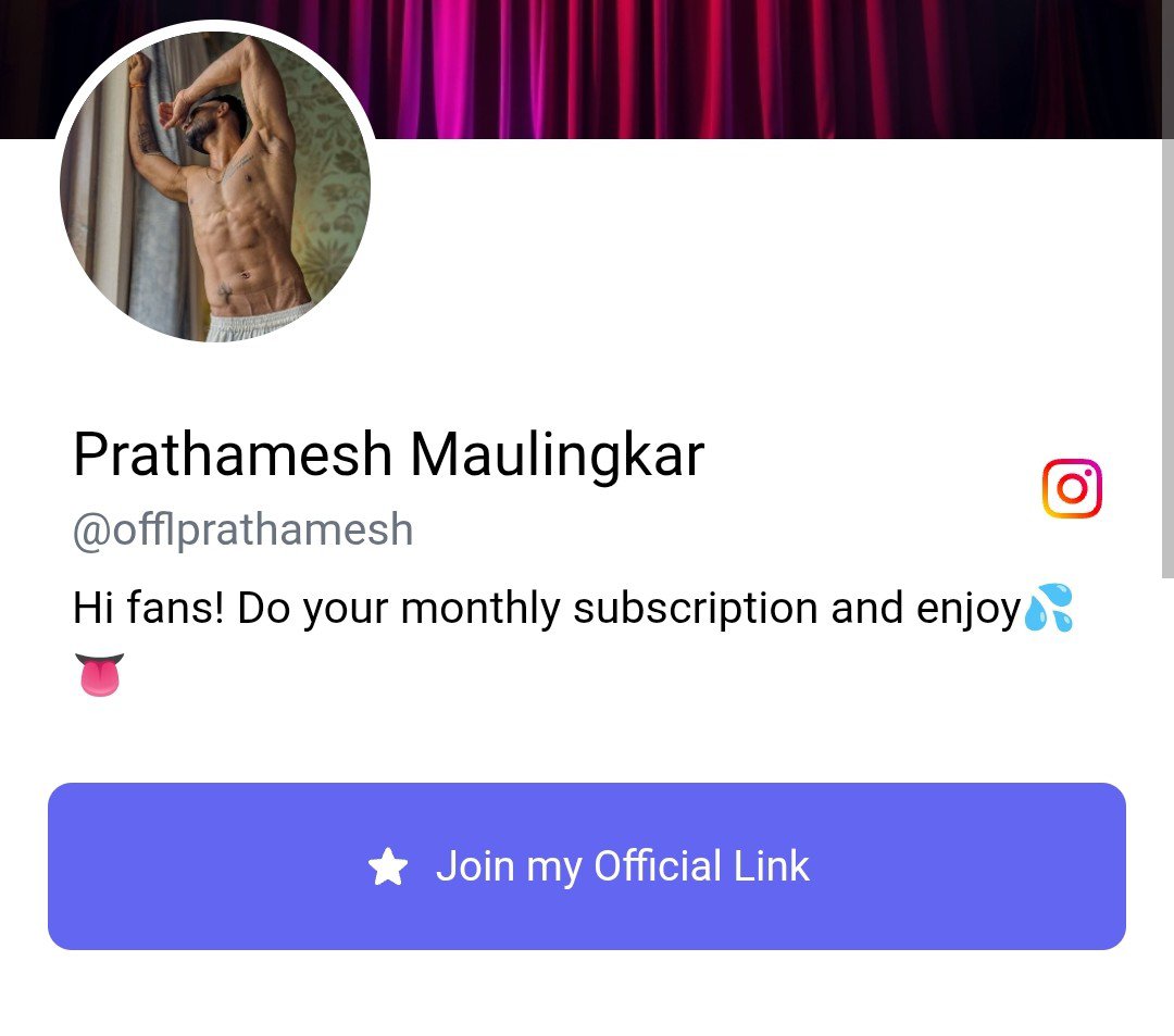 Prathamesh Maulingkar tweet media