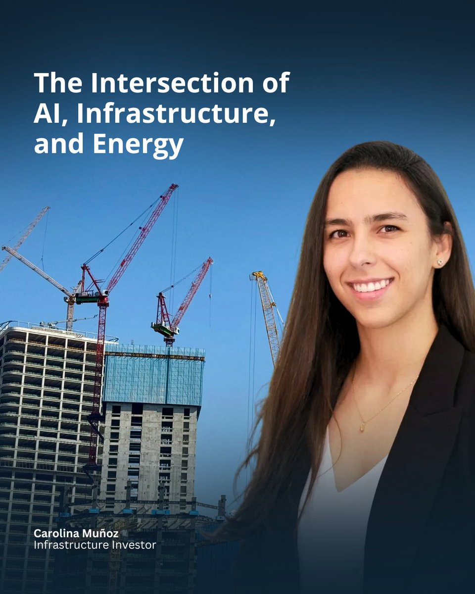 IngageBiz's tweet photo. AI demands power, water, land, and infrastructure that most people never see. Carolina Muñoz López, Infrastructure Investment Associate at Tallvine Partners, breaks down the realities of AI in South Florida. Read here: https://t.co/w5OckVG61z https://t.co/HOixZfCtve