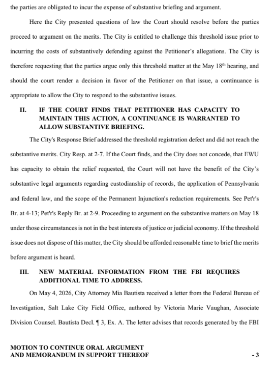 SarahDIrish's tweet photo. Motion to Continue⚖️

#EWUMedia
#MoscowID
#PublicRecords
#BryanKohberger 
1/2 https://t.co/QaoXNtK4pQ