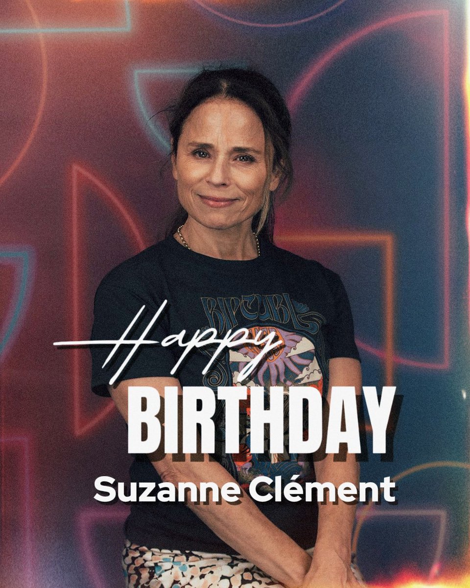 SourceSClement's tweet photo. On souhaite une bonne fête / un joyeux anniversaire à notre Suzanne qui fête aujourd’hui ses 57 ans ! 🥳 https://t.co/Vpey092Riw