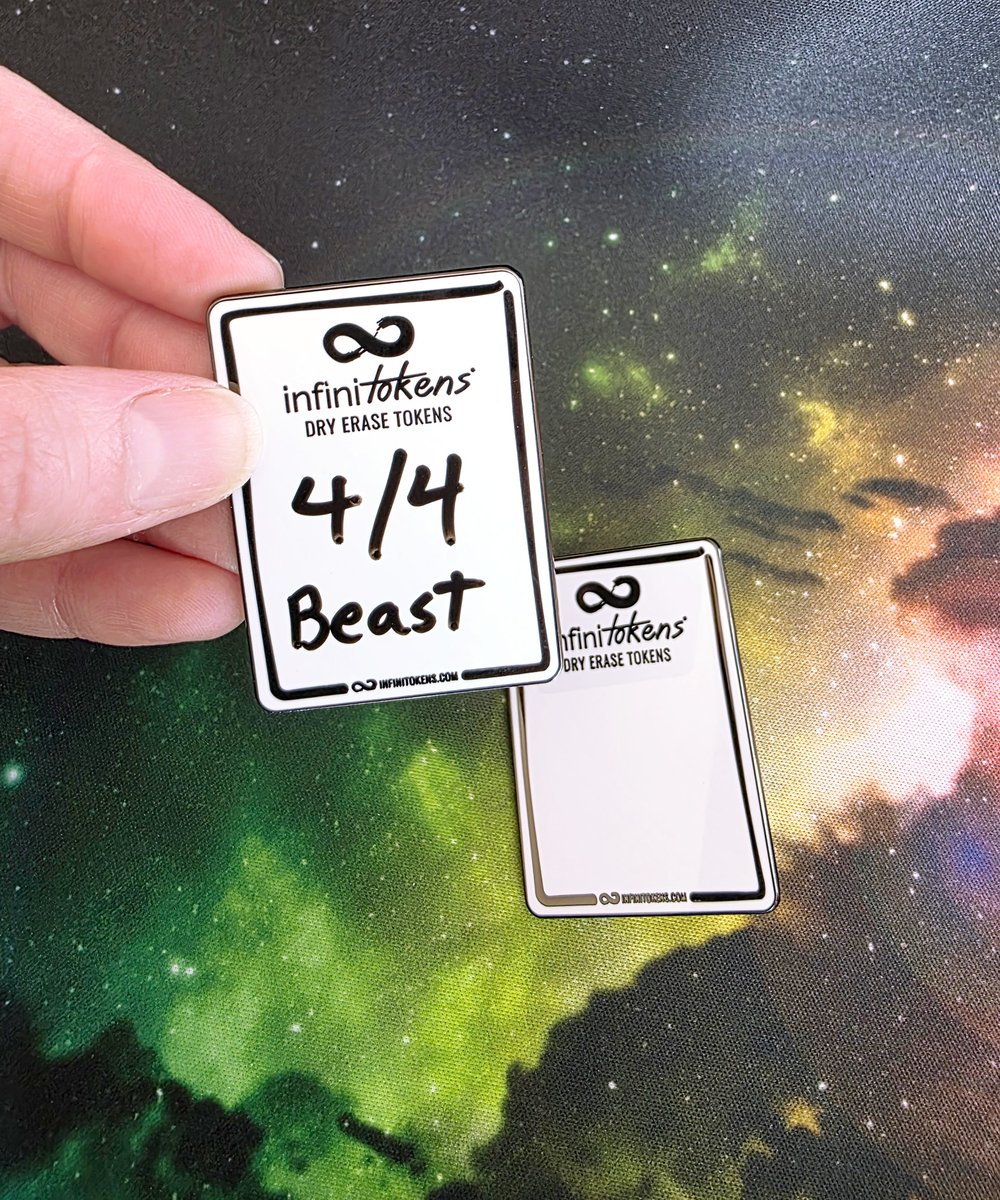 InfiniTokens Dry Erase Tokens 🟦☁️ tweet media