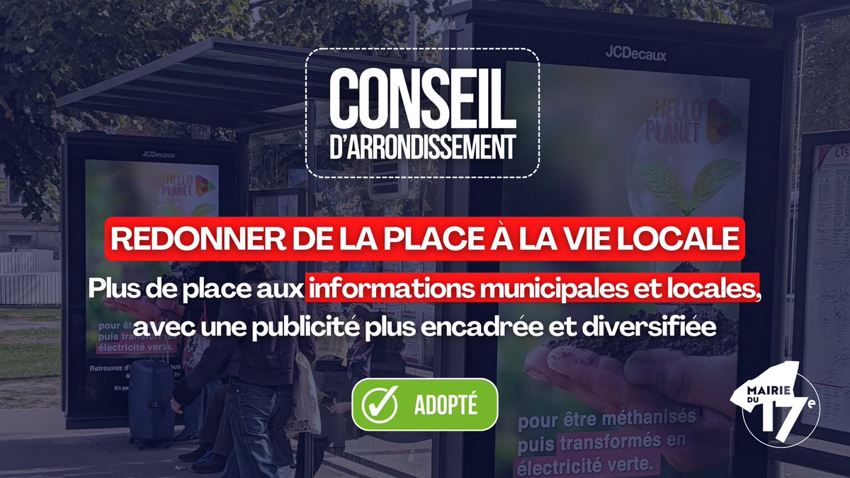Mairie du 17e tweet media