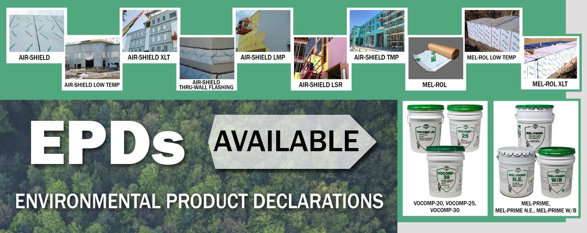 wrmeadows's tweet photo. NOW LIVE: W. R. MEADOWS has released its first round of third-party verified Environmental Product Declarations (EPDs), supporting greater transparency and sustainability in construction.  🌎

Learn more and access available EPDs: https://t.co/zLFsRTUOir

#wrmeadows https://t.co/yudi4dNHQM