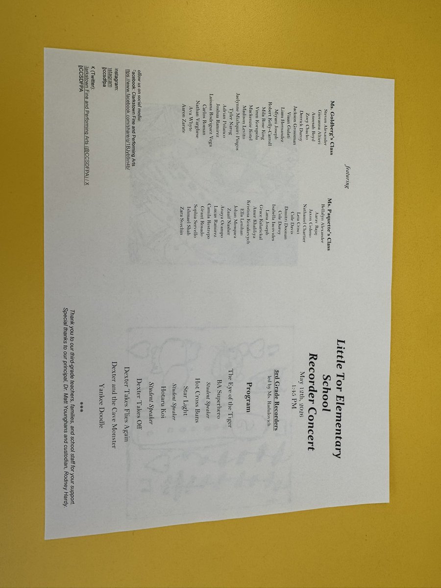 Clarkstown Fine and Performing Arts tweet media
