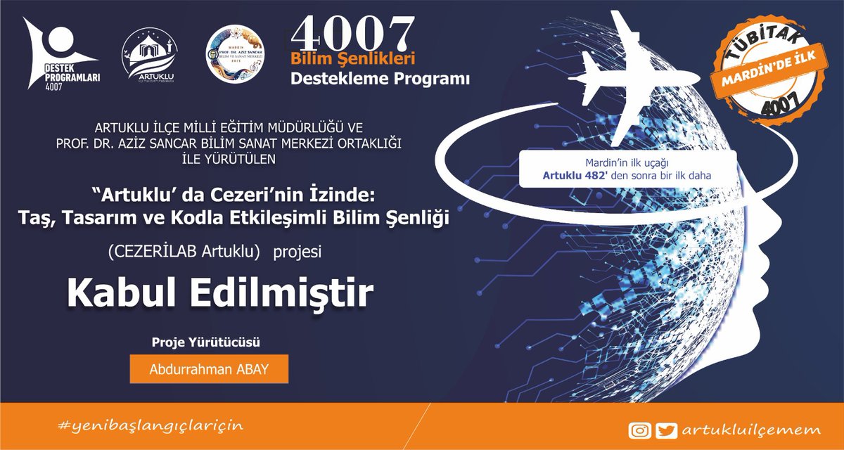 Mardin-Prof. Dr. Aziz Sancar BİLSEM tweet media