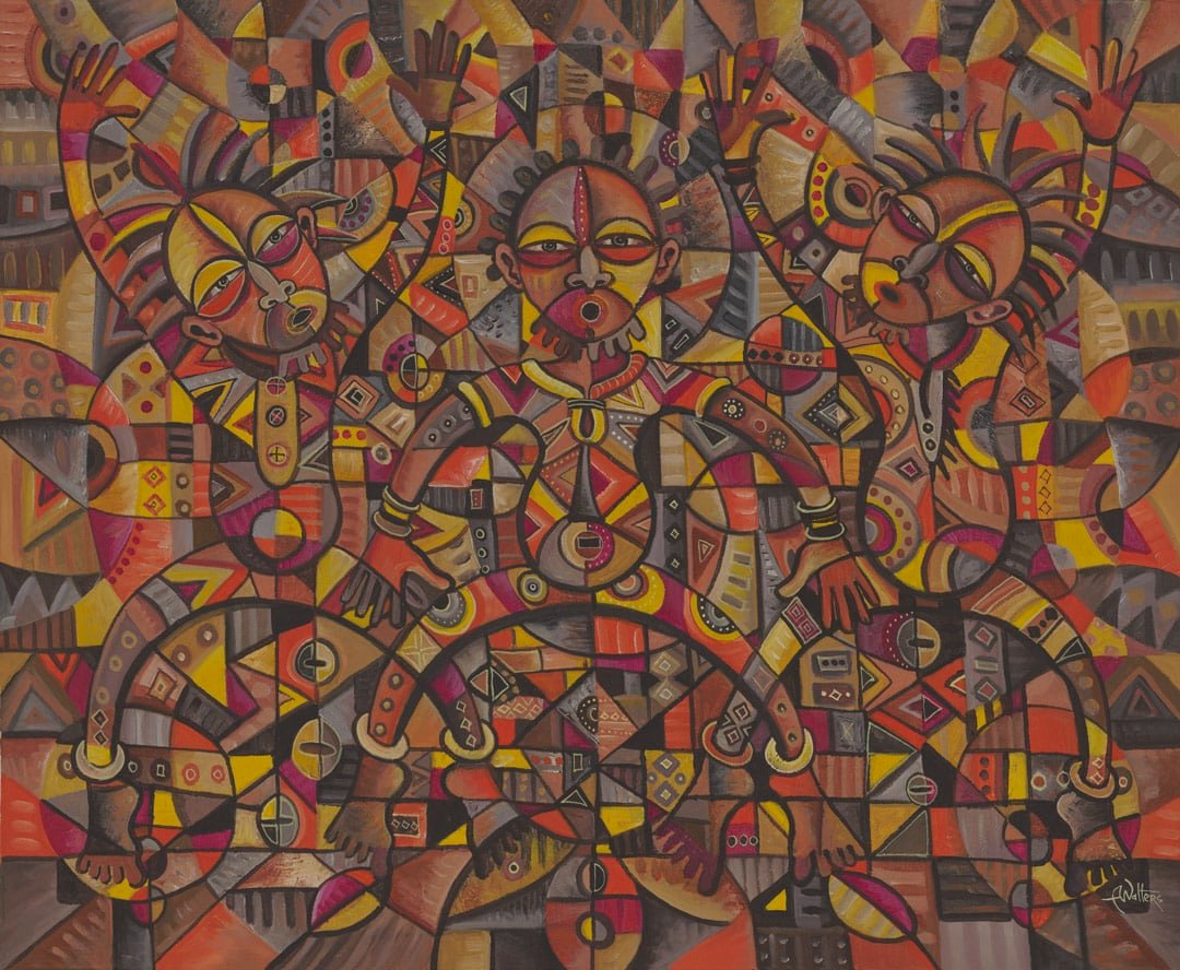 Angu Walters 🖌 African Paintings tweet media