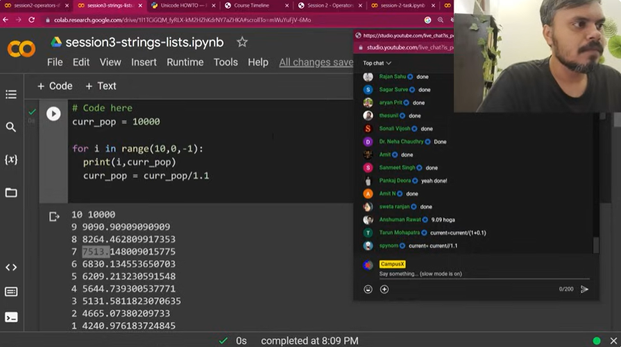 AnuragSaini03's tweet photo. Day 51 of #100DaysOfCode 🚀
Learned nested loops in Python 🐍
Practiced coding to understand loop patterns 💻
Improving logic step by step 📈
#Python #Day51 #CodingJourney https://t.co/ALqUtUYtEU