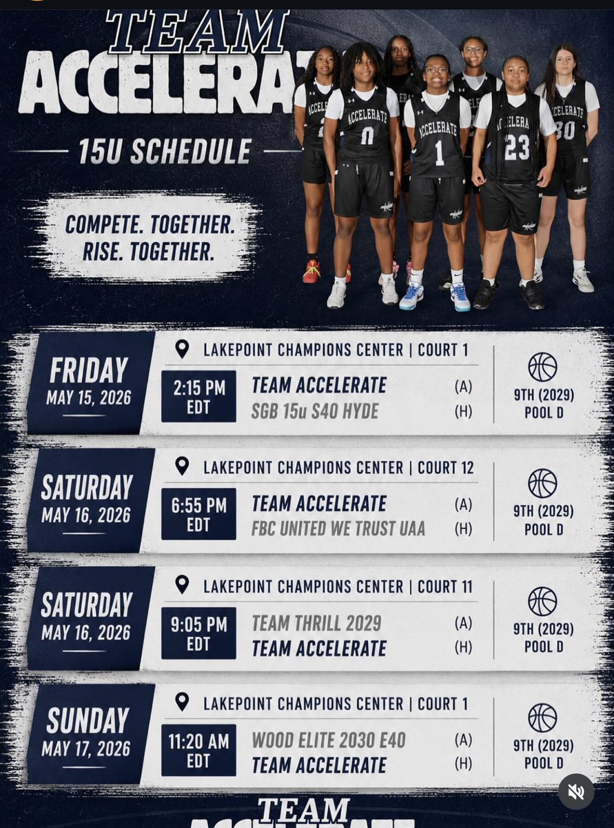 RyleeKent2029's tweet photo. Catch me with my squad @AccelerateBball this weekend live at lakepoint! https://t.co/ka9OMUtRPH