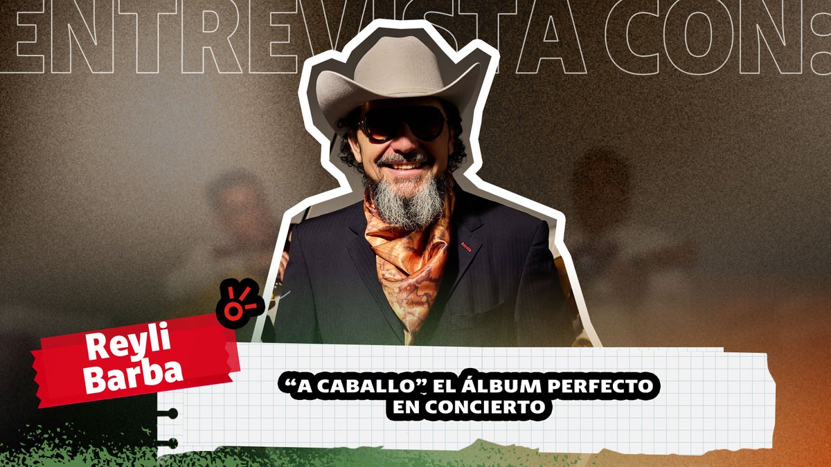 ClaromusicaMX's tweet photo. 🙌 @Reyli_Barba nos habló de su nuevo álbum #ACaballo con grandes colaboraciones, ¡además, está listo para presentar el álbum con un concierto en el Auditorio Nacional! 🐴🎶 #Claromúsica https://t.co/7l4ewGmzTK https://t.co/Knoa2oxCcs