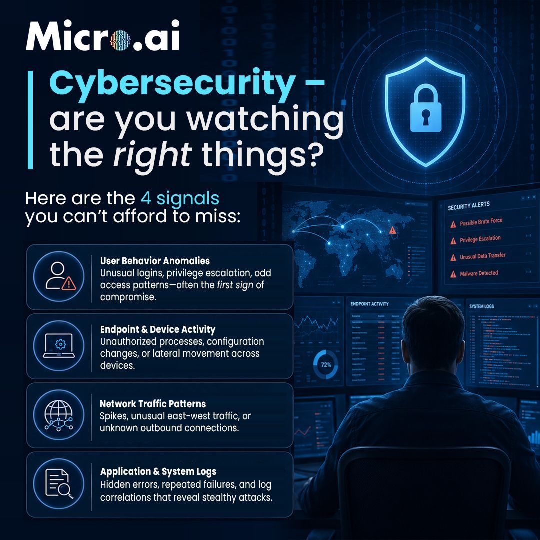 MicroAI_AI's tweet photo. Download MicroAI’s Security &amp; Monitoring agent and fully secure your assets and your data. https://t.co/bQJMYABFCD.

#RansomwareProtection #ProscriptiveCybersecurity https://t.co/uLmPTVxBQr