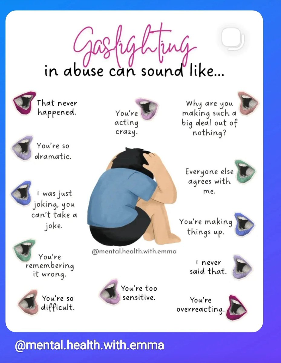 CWengaard's tweet photo. 🎯🎯🎯

#gaslighting #gaslight #toxic  #mentalhealth #selfworth #selfrespect #boundaries #selfhelp #youareworthy #youarenotalone https://t.co/XYez4HdeRL