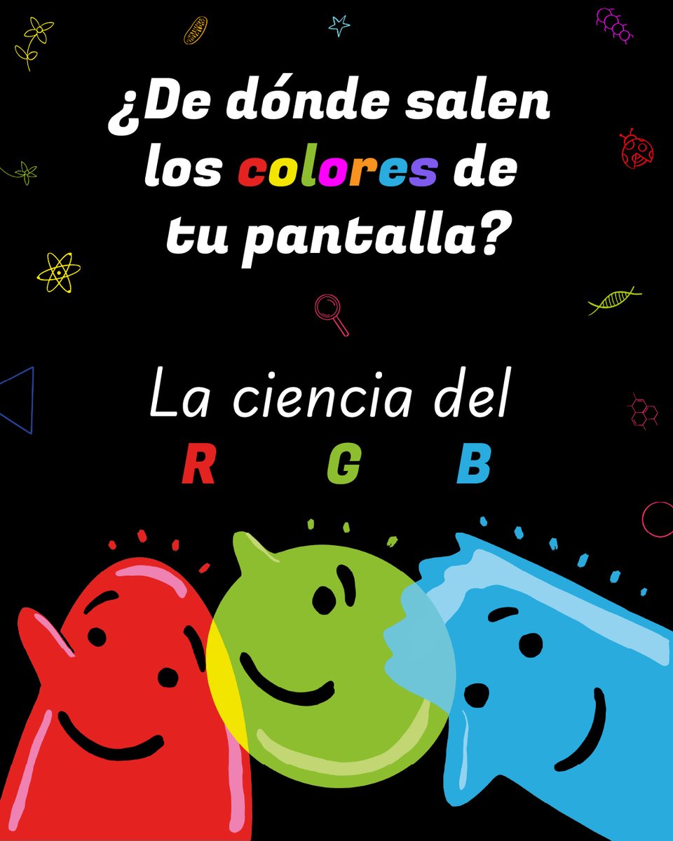 papirolasgdl's tweet photo. Ellos son R, G y B, ¿sabes cómo funcionan para que veas todos los colores de tu pantalla? Aquí te lo contamos #FestivalPapirolas2026 https://t.co/EkrDBkK6AV