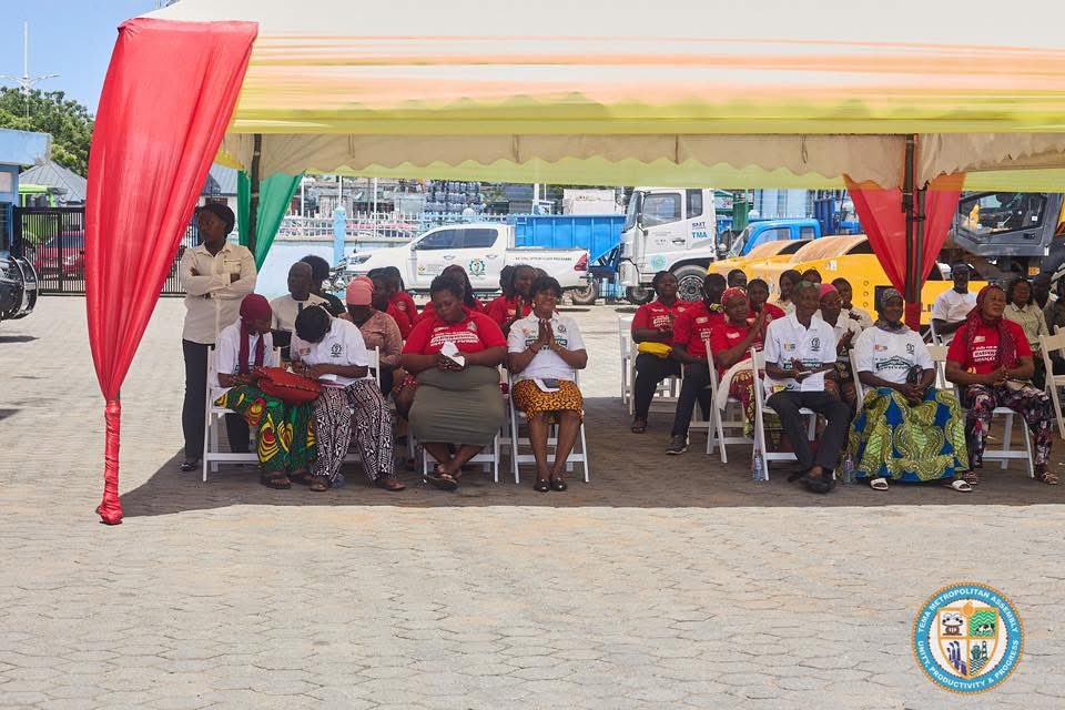 elorm0777's tweet photo. Mayor, Ebi Bright launched the National Apprenticeship Programme (NAP) in Tema on Monday and presented training tools and equipment to master craftspersons and trainees under the programme
#NationalApprenticeshipProgramme #SkillsDevelopment #YouthEmpowerment #EbiBright #JMLegacy #TMA