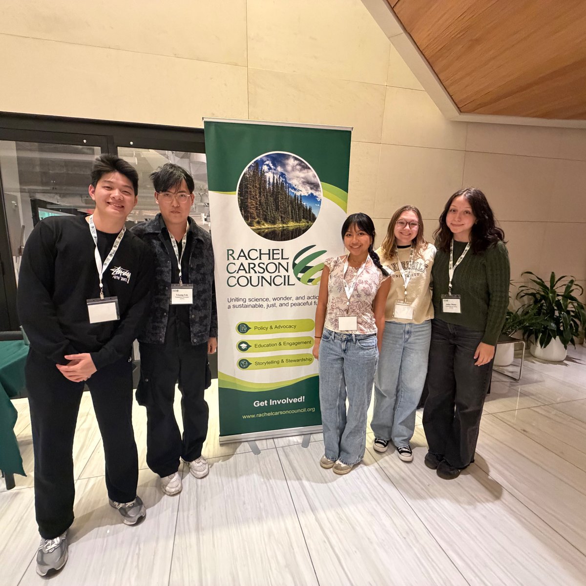 vuartsci's tweet photo. A&amp;S students traveled to Washington, D.C., for the 2026 Rachel Carson Advocacy Day to engage with environmental advocacy and policymaking firsthand, connecting their studies to real-world impact. Read more about the immersive experience: https://t.co/dYG6nEAm5x @RachelCarsonDC https://t.co/3NAfjL9Mjc