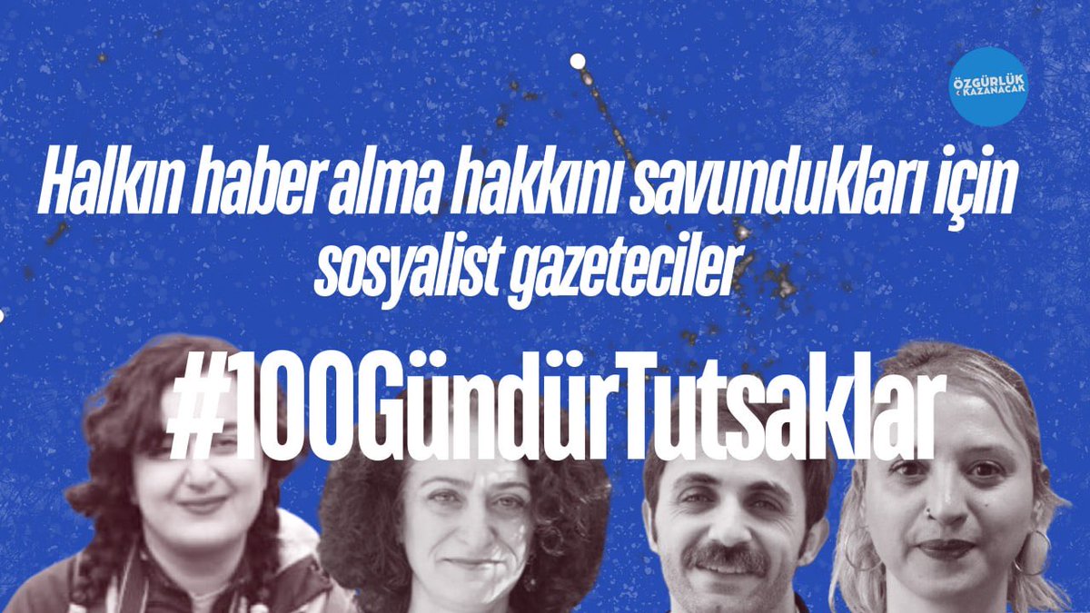 DEMPartieyup's tweet photo. Doğruları yazdıkları için! Ezilenin yanında oldukları için! Ötekileştirileni savundukları için! Faşizme biat etmedikleri için #100GündürTutsaklar https://t.co/ZVM0BZy9Xl