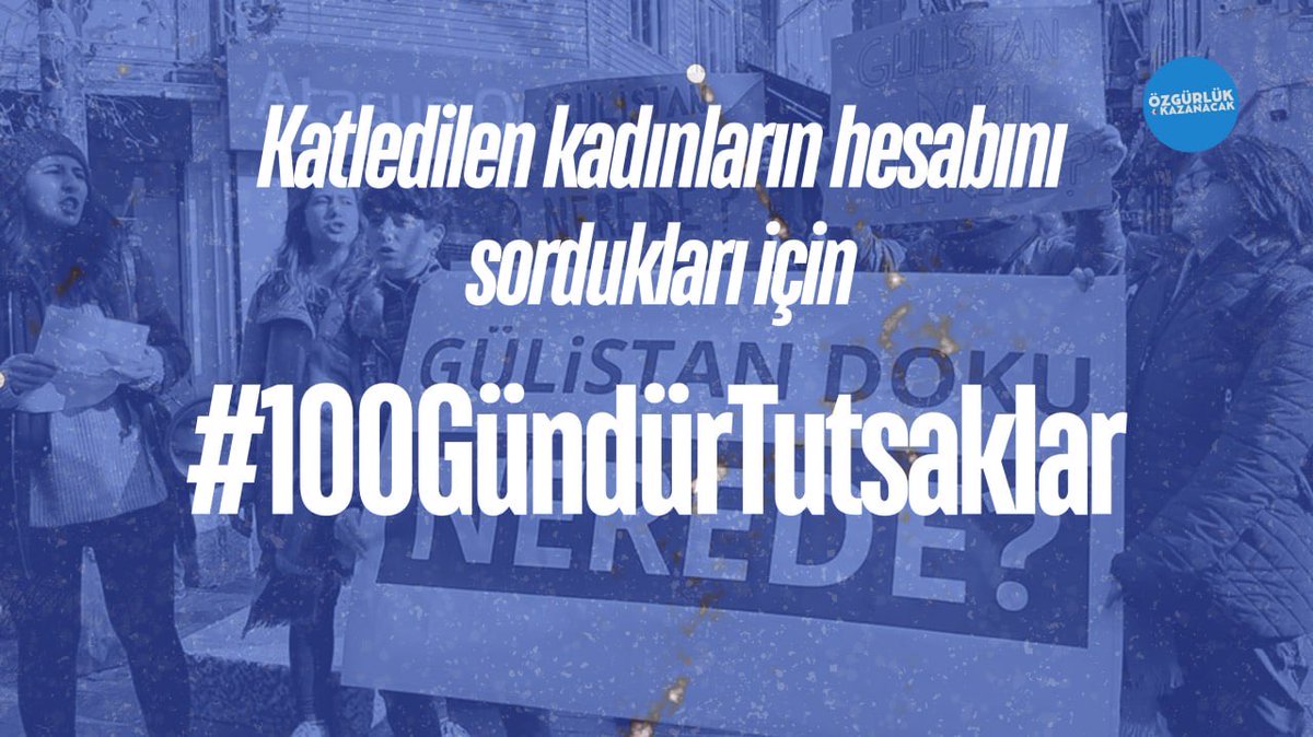 DEMPartieyup's tweet photo. Doğruları yazdıkları için! Ezilenin yanında oldukları için! Ötekileştirileni savundukları için! Faşizme biat etmedikleri için #100GündürTutsaklar https://t.co/ZVM0BZy9Xl