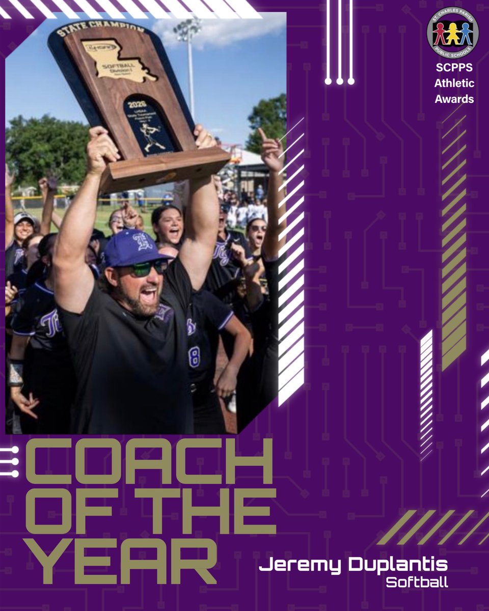 HHStigerSBall's tweet photo. Thank you to @SCPPS for this amazing honor! Congratulations to the 2026 Softball Team for being named Team of the Year and to our very own, Coach Duplantis for being named Coach of the Year! The hard work and dedication does not go unnoticed! #fuelthefire #scpps #hahnvillesoftball