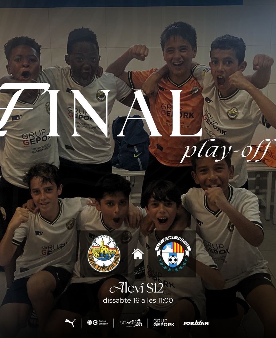 cerodadeter's tweet photo. 𝐅𝐔𝐓𝐁𝐎𝐋 𝐅𝐎𝐑𝐌𝐀𝐓𝐈𝐔 | 🇫🇮

🔥 LA FINAL del play-off d’ascens 👊🏼
📣 Us necessitem a tots família 🤍💙

🗓️ DISSABTE 16
🏠 Aleví S12 🆚 @UEsantvicenc 
⏰ A les 11:00h https://t.co/OgTs5revml